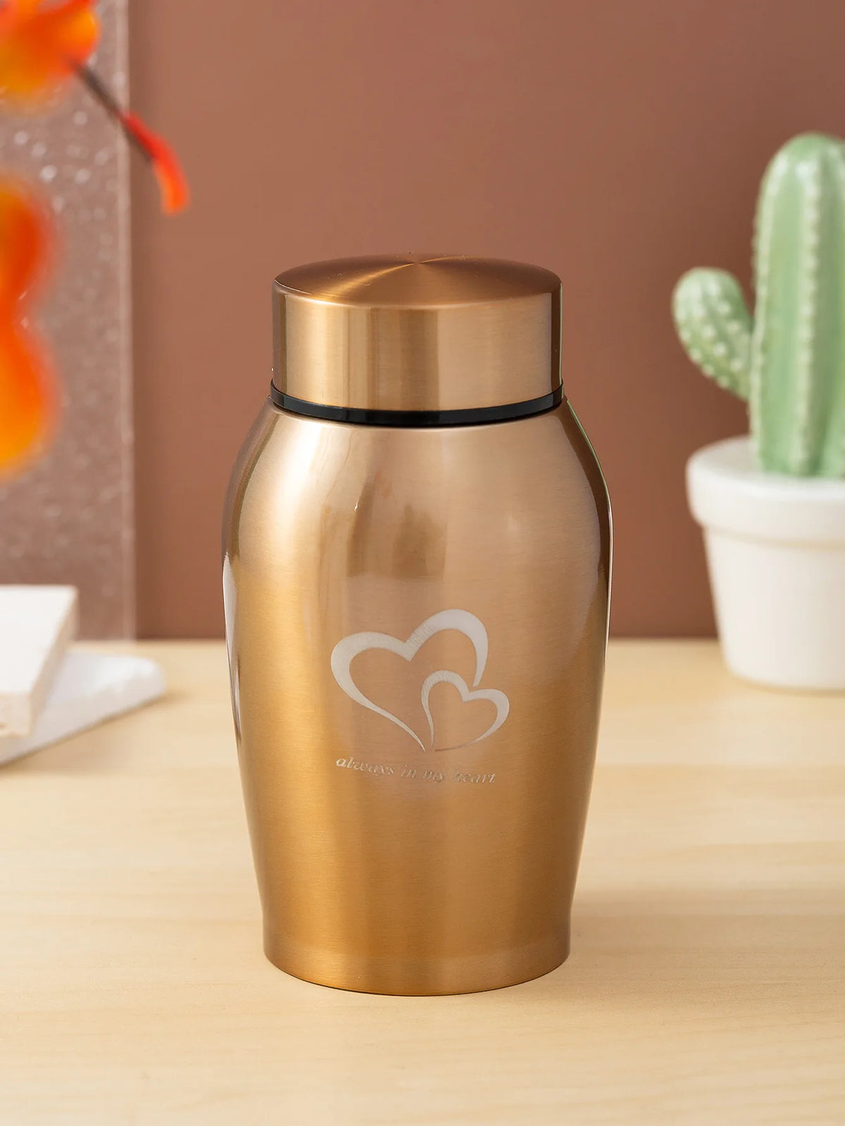 Small Stainless Steel Keepsake Urn