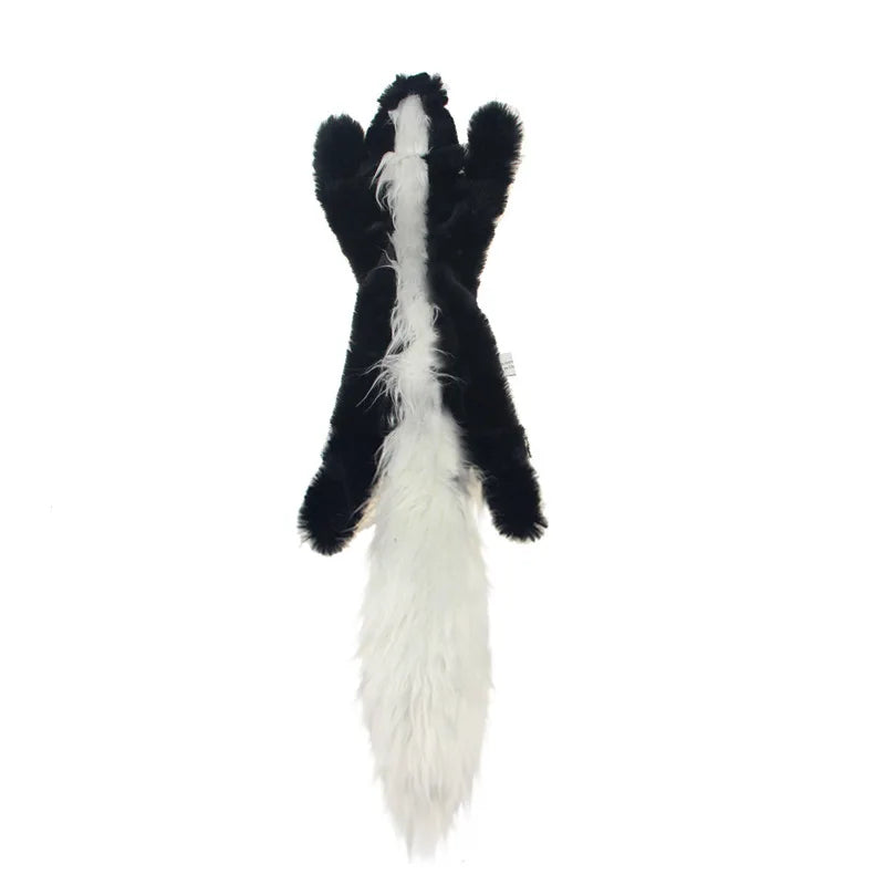Plush Animal Squeaky Dog Toys - Skunk
