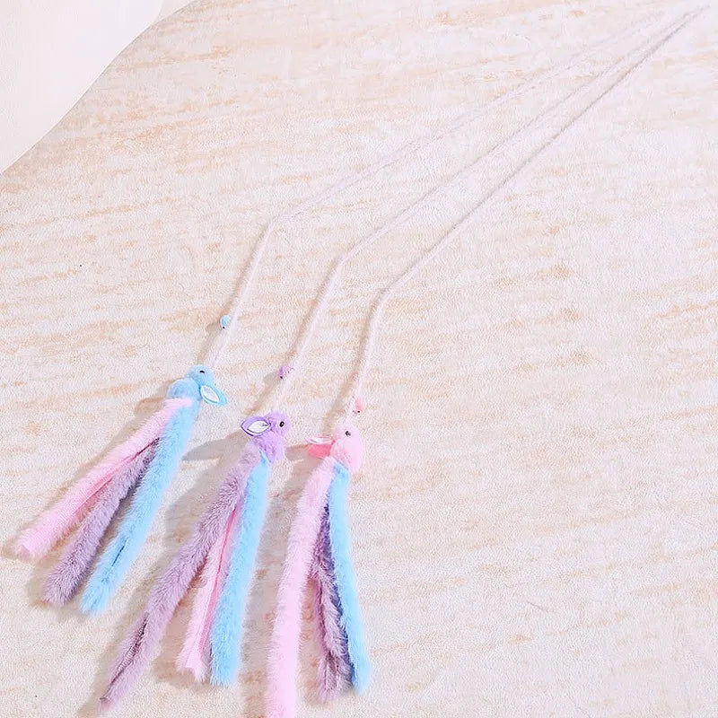 Fluffy Tassel Cat Wand