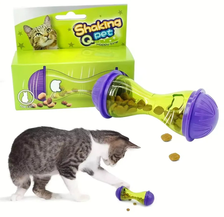 Treat Dispenser Dumbbell Toy