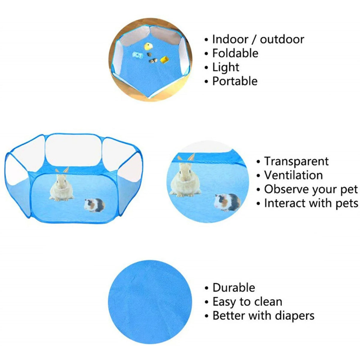 Pop-Up Pet Playpen