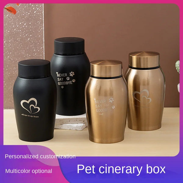Small Stainless Steel Keepsake Urn