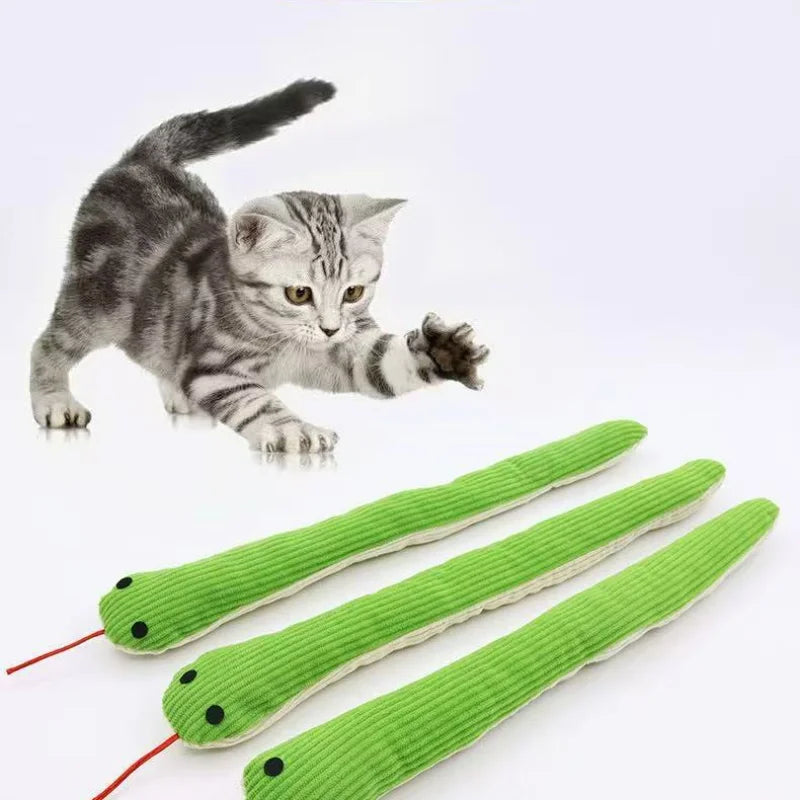 Plush Snake Chew Toy