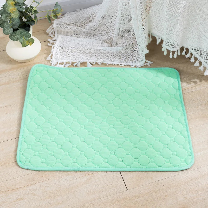 Reusable Washable Pee Pad for Dogs - Green / 50x35 cm