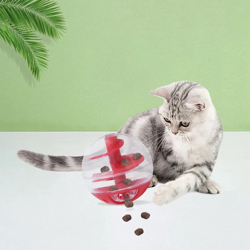 Spiral Treat Ball for Cats