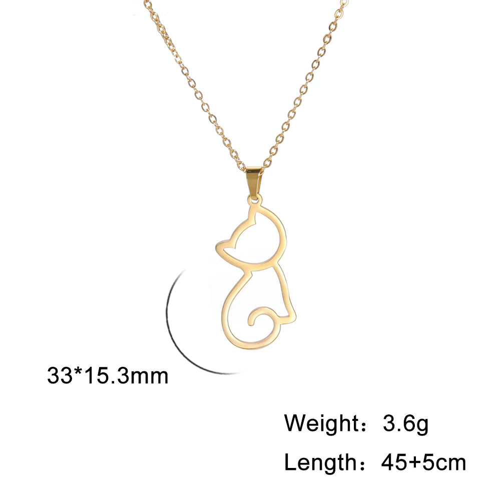 Little Kitten Pendant Necklace