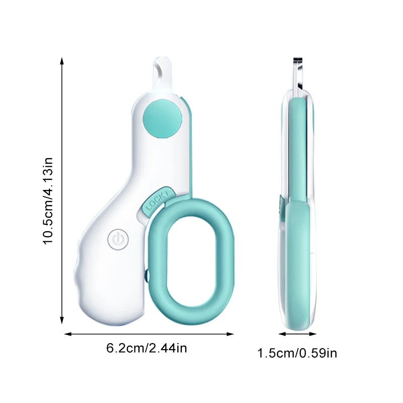 LED pet nail clipper