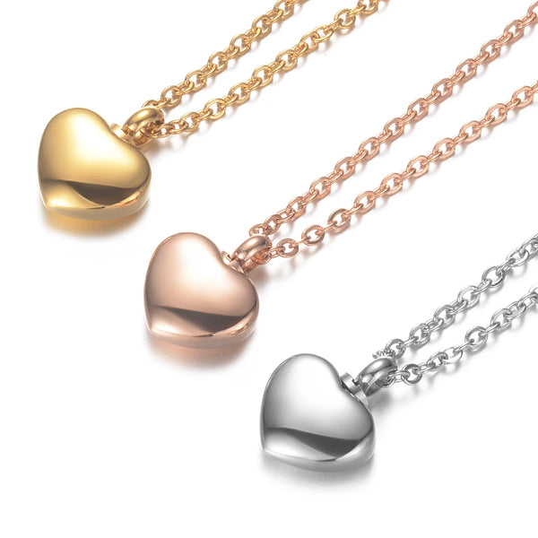 Heart Keepsake Urn Necklace