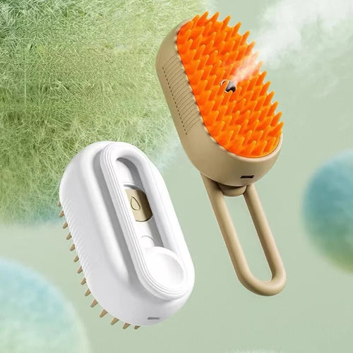 3-in-1 Steam Brush for Cats and Dogs