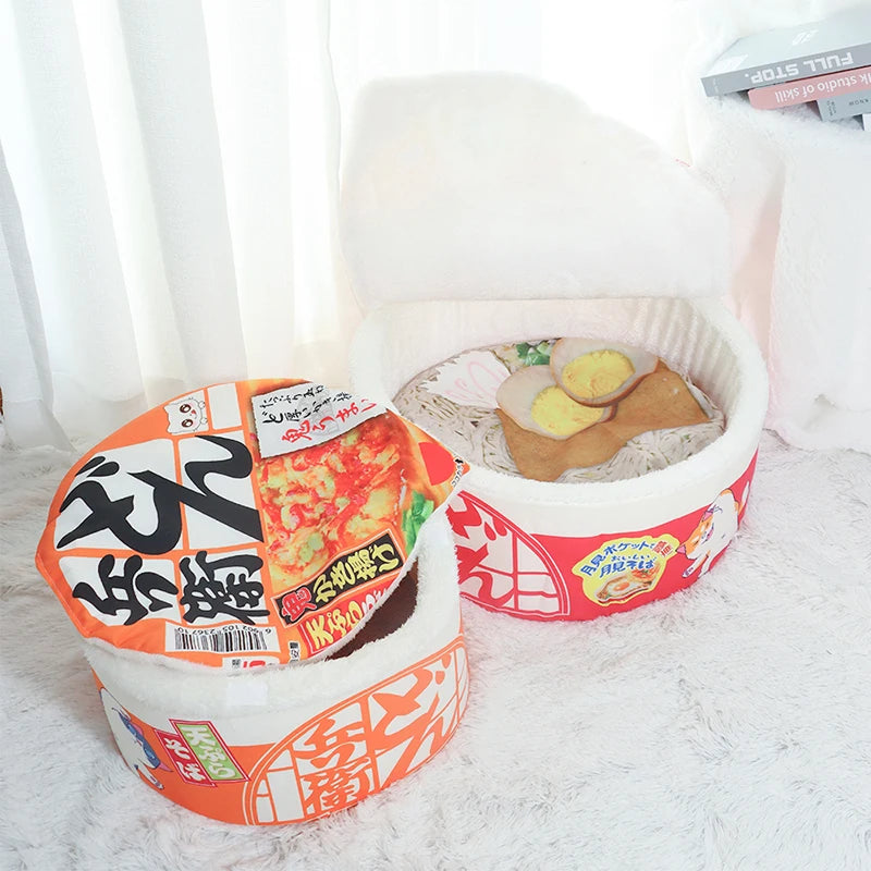 Instant Noodle Cup Pet Bed