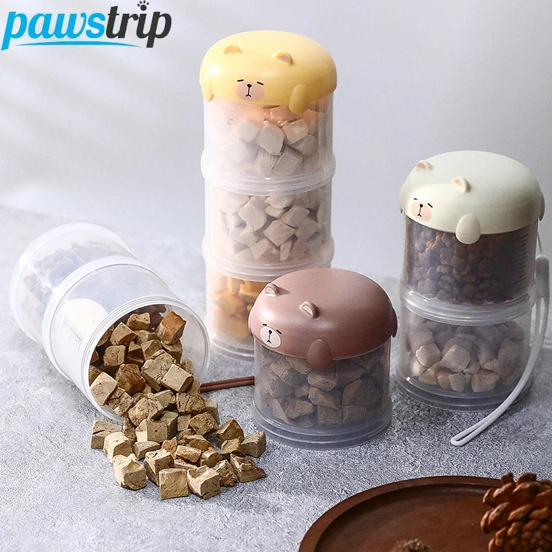 Stackable Treat and Food Pots