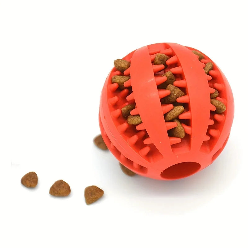 Rubber Treat Ball for Dogs