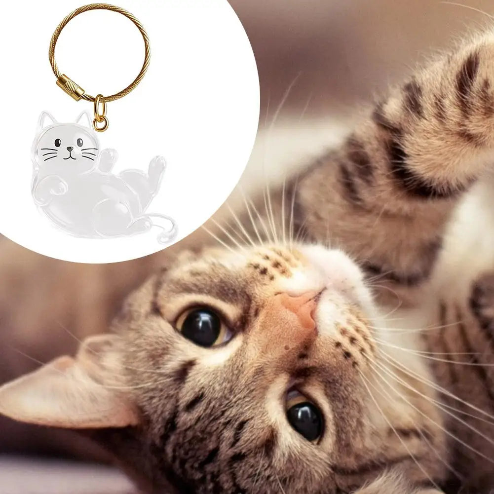 Fur Keepsake Capsule Bag Charm