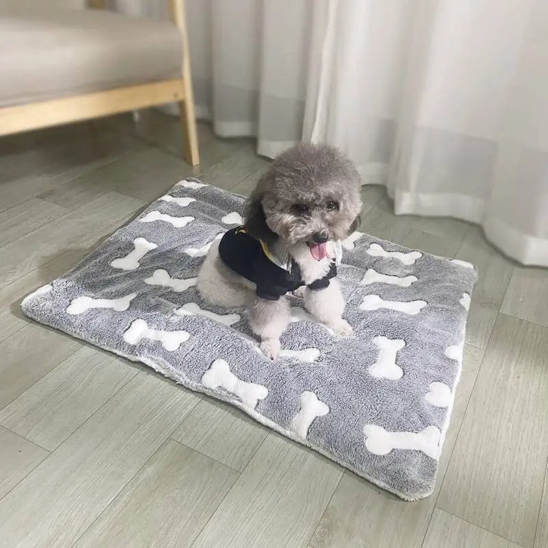 Soft Fleece Pet Blanket Mat
