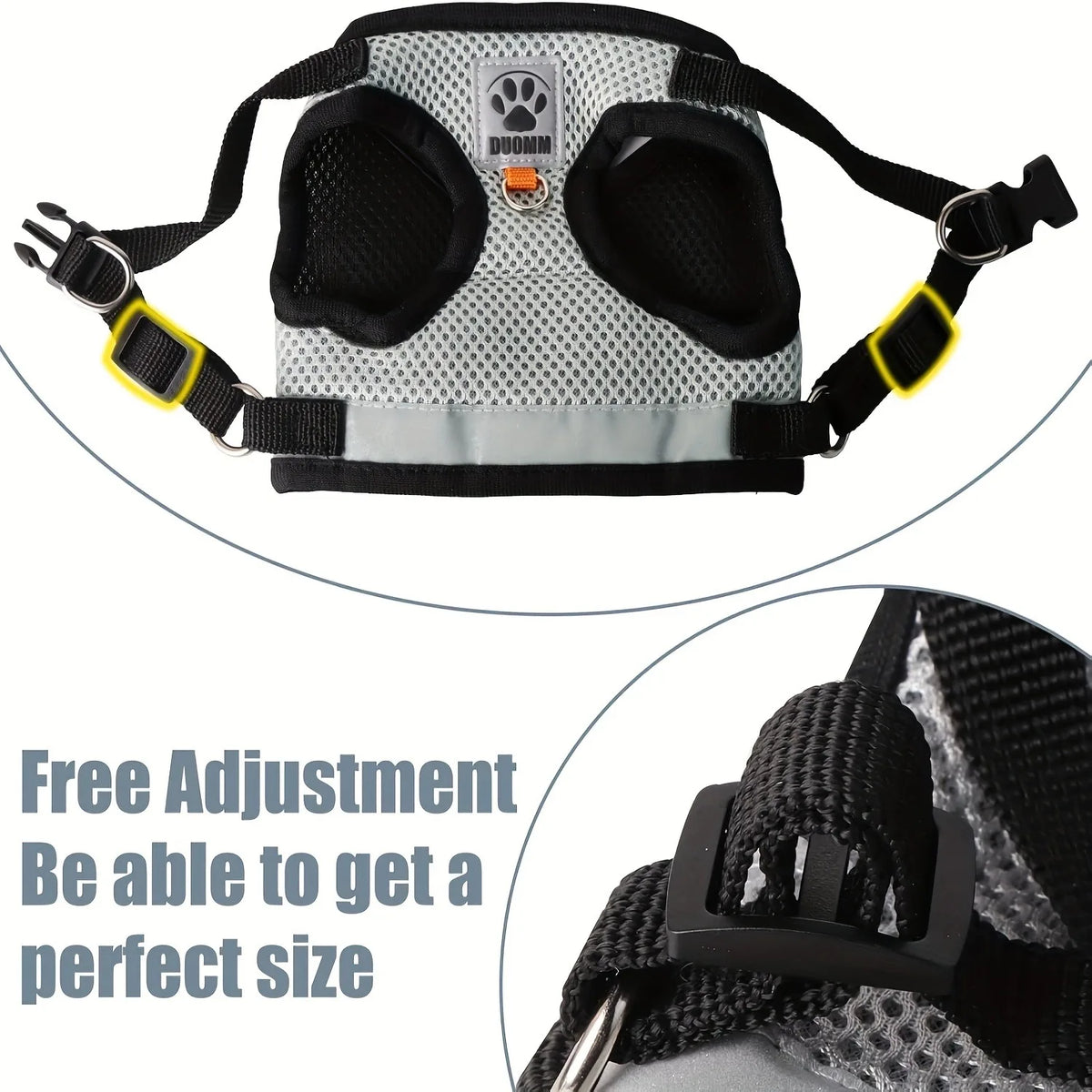 Cat Harness with Retractable Lead