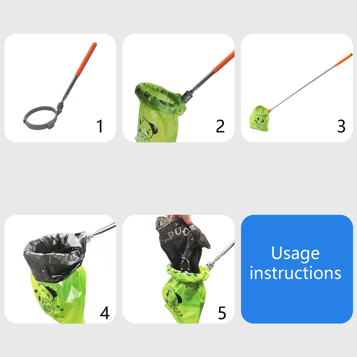 Long-Handled Poop Picker