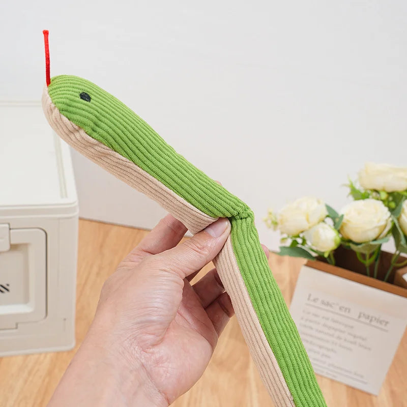 Plush Snake Chew Toy