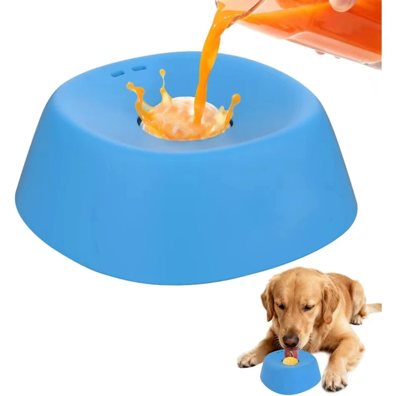 Slow Lick Bowl with Floating Ball