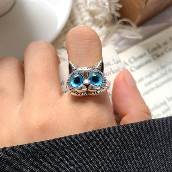 Cat Eye Adjustable Ring