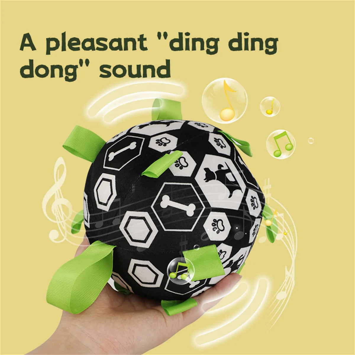 Football with Grab Tabs for Dogs