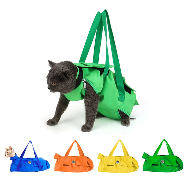 Cat Grooming and Restraint Bag