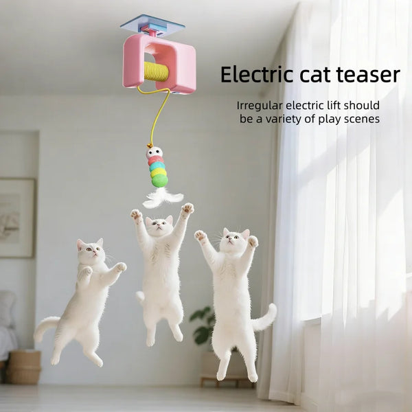 Automatic Door-Hanging Cat Toy
