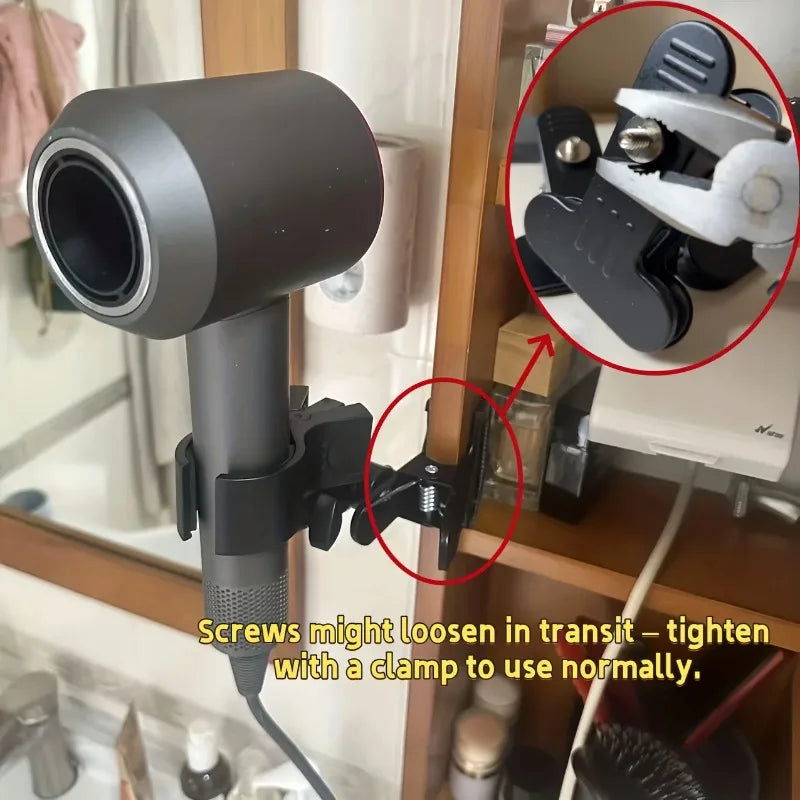 Hands-Free Hair Dryer Holder