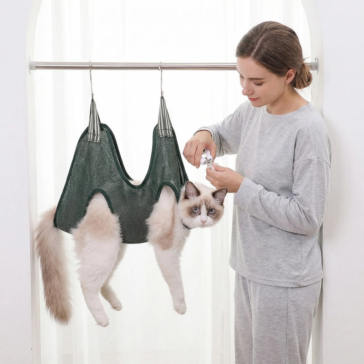 Pet Grooming Hammock for Nail Trimming