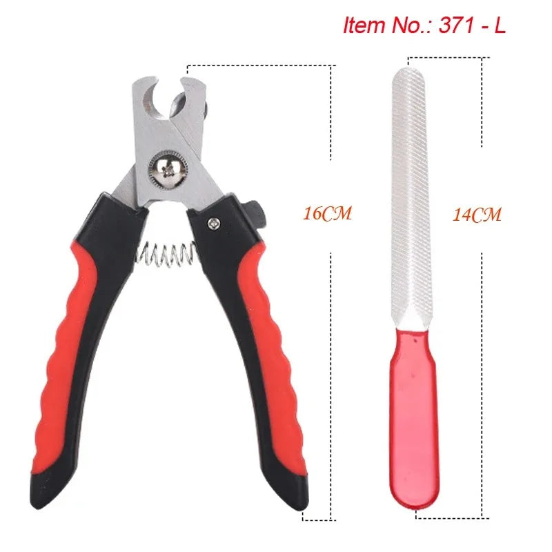 Large Dog Nail Clippers with File