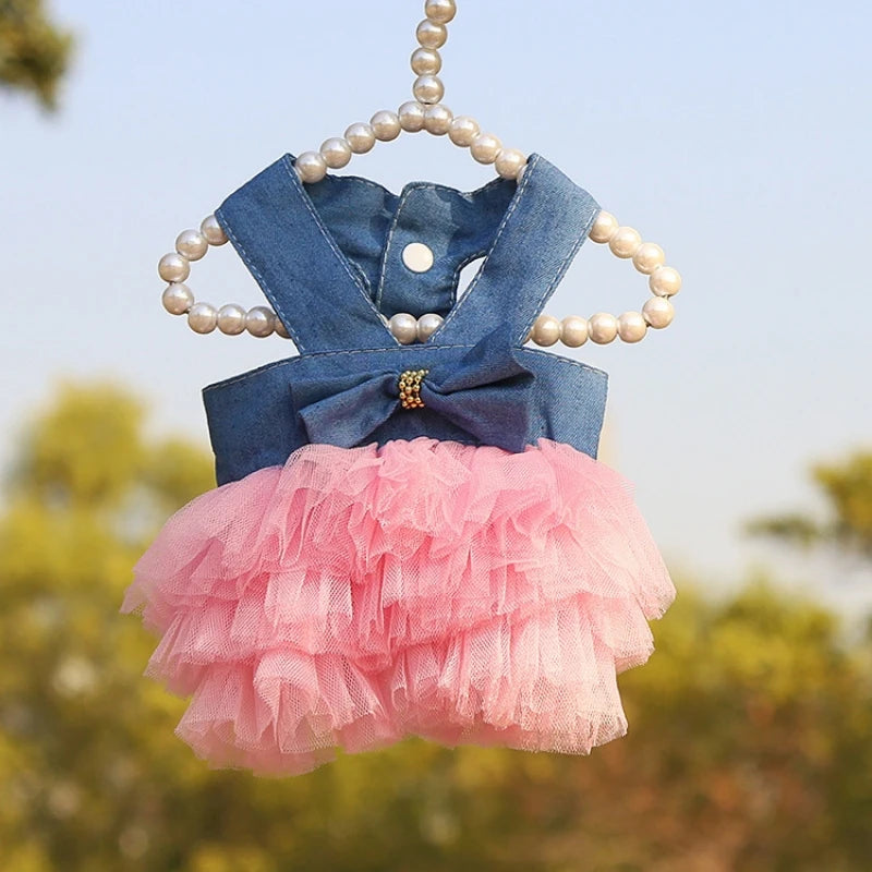 Lace Princess Dress for Small Dogs and Cats