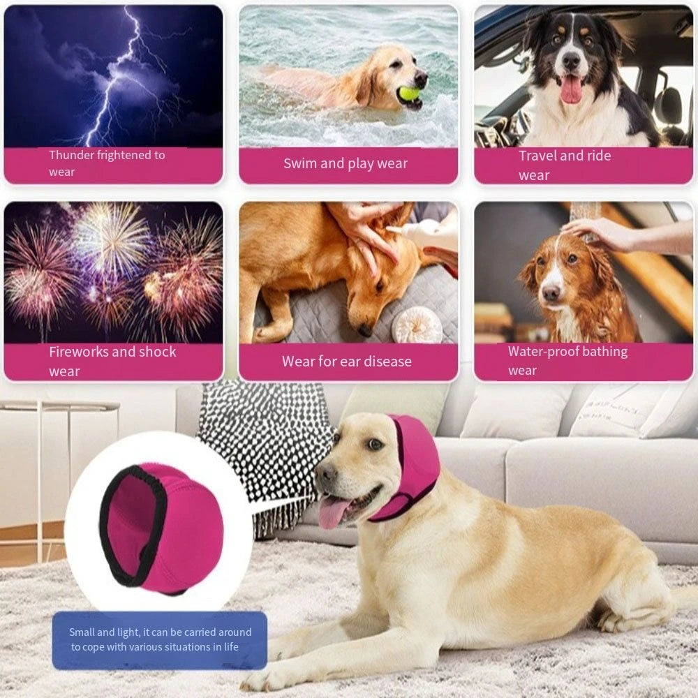 Noise-Reducing Ear Covers for Dogs