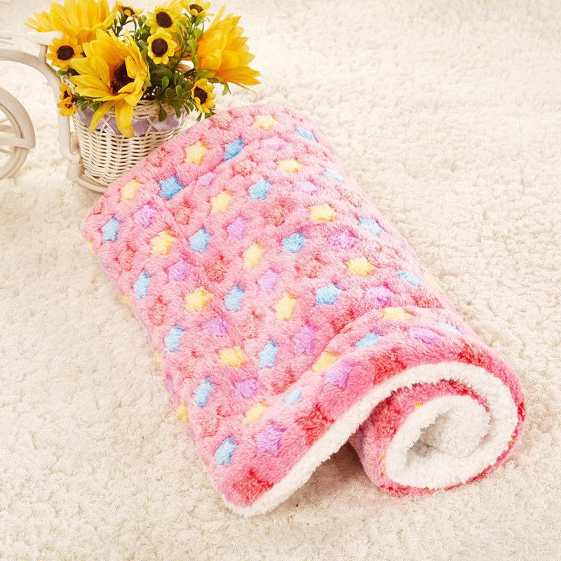Soft Fleece Pet Blanket Mat