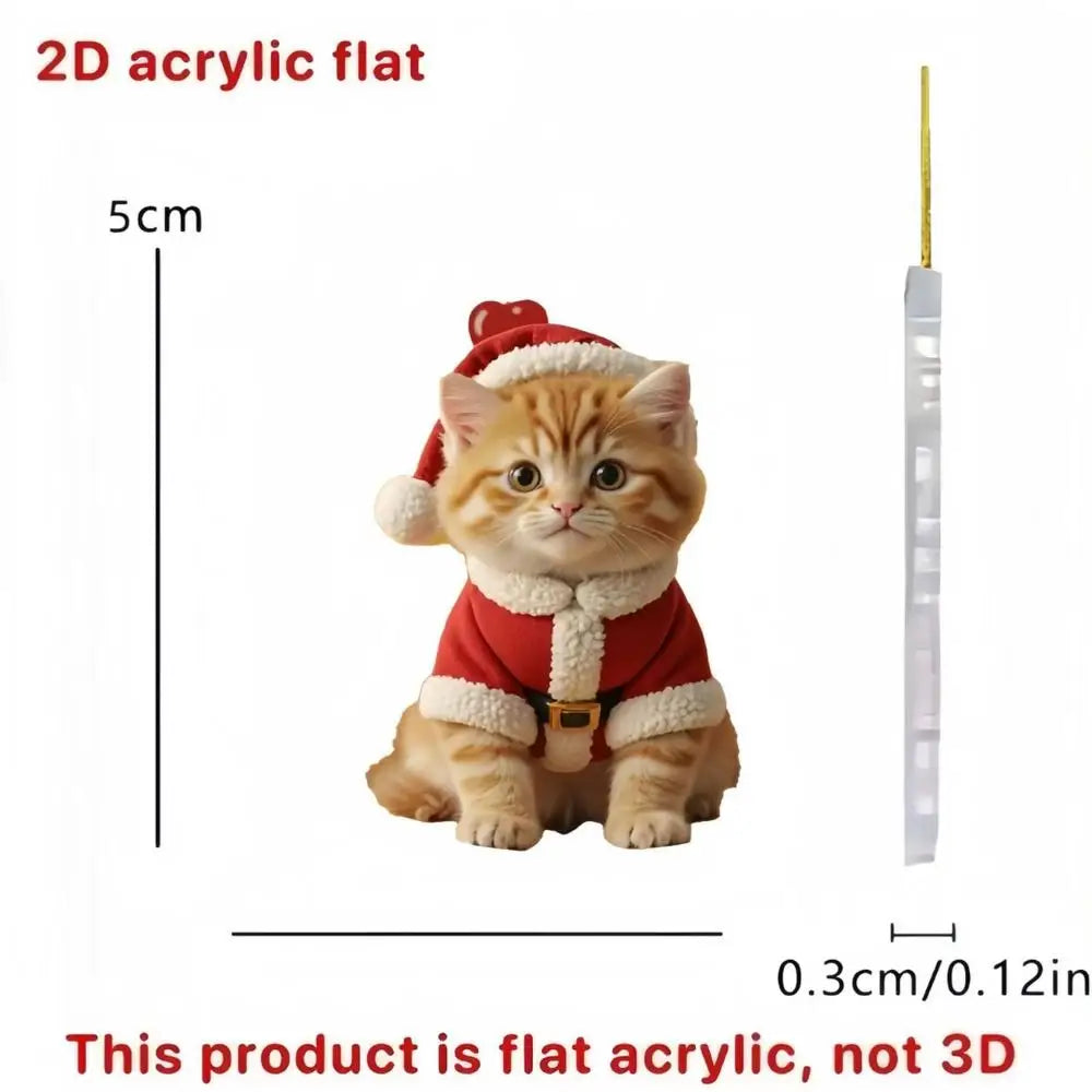 Hanging Cat Ornament