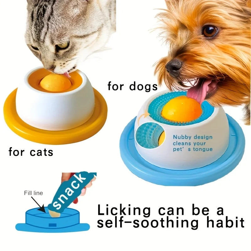 Lick Ball Treat Toy for Dogs and Cats