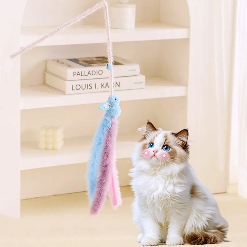 Fluffy Tassel Cat Wand