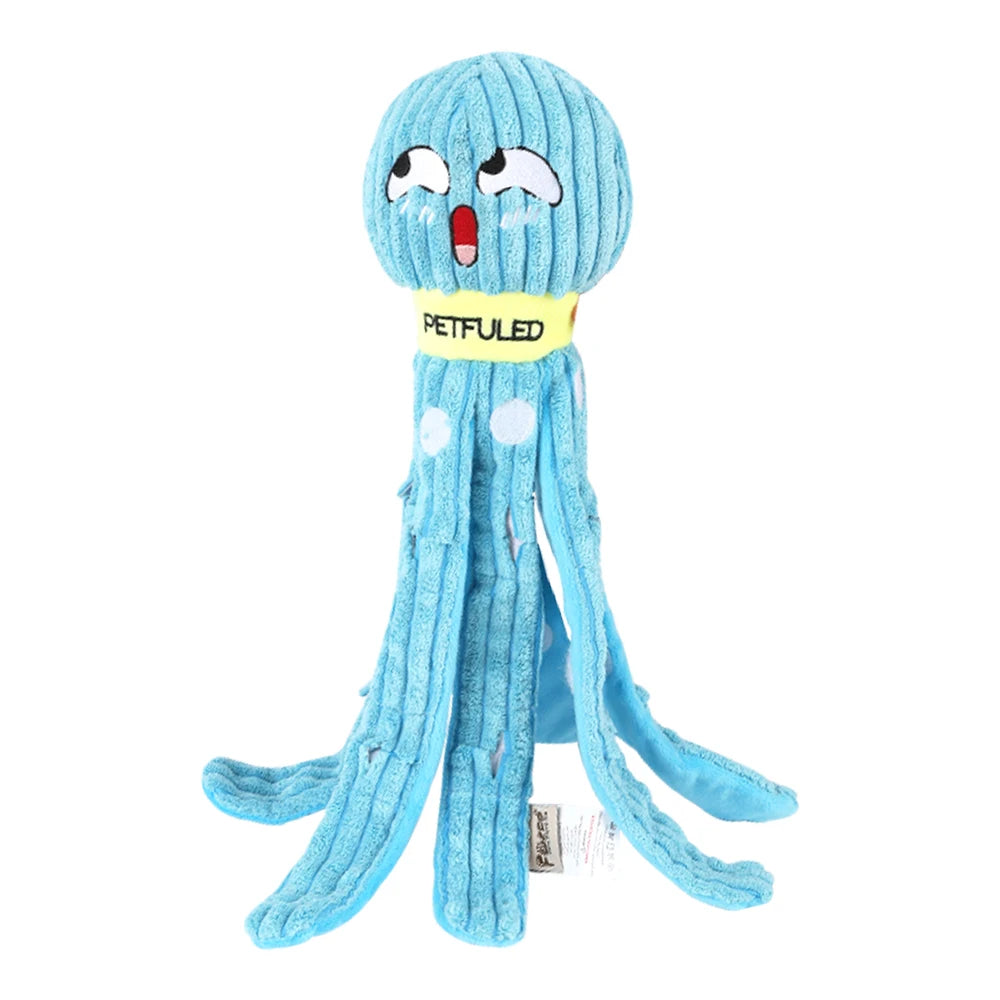Octopus Snuffle Toy with Squeaker