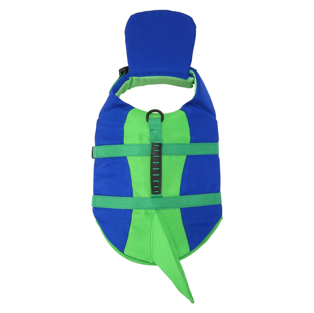 Dog Life Jacket with Handle - Blue-green / XS
