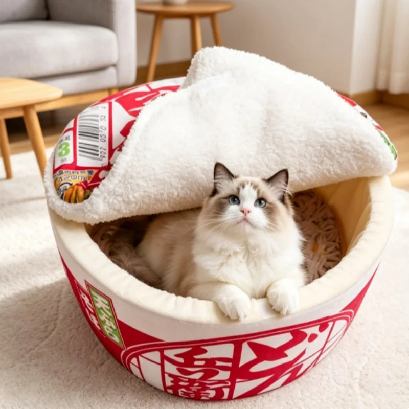 Instant Noodle Cup Pet Bed