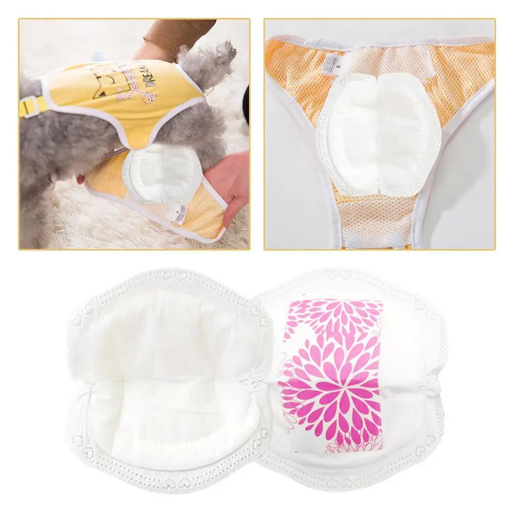 Disposable Pads for Dog Pants, 100 Pack