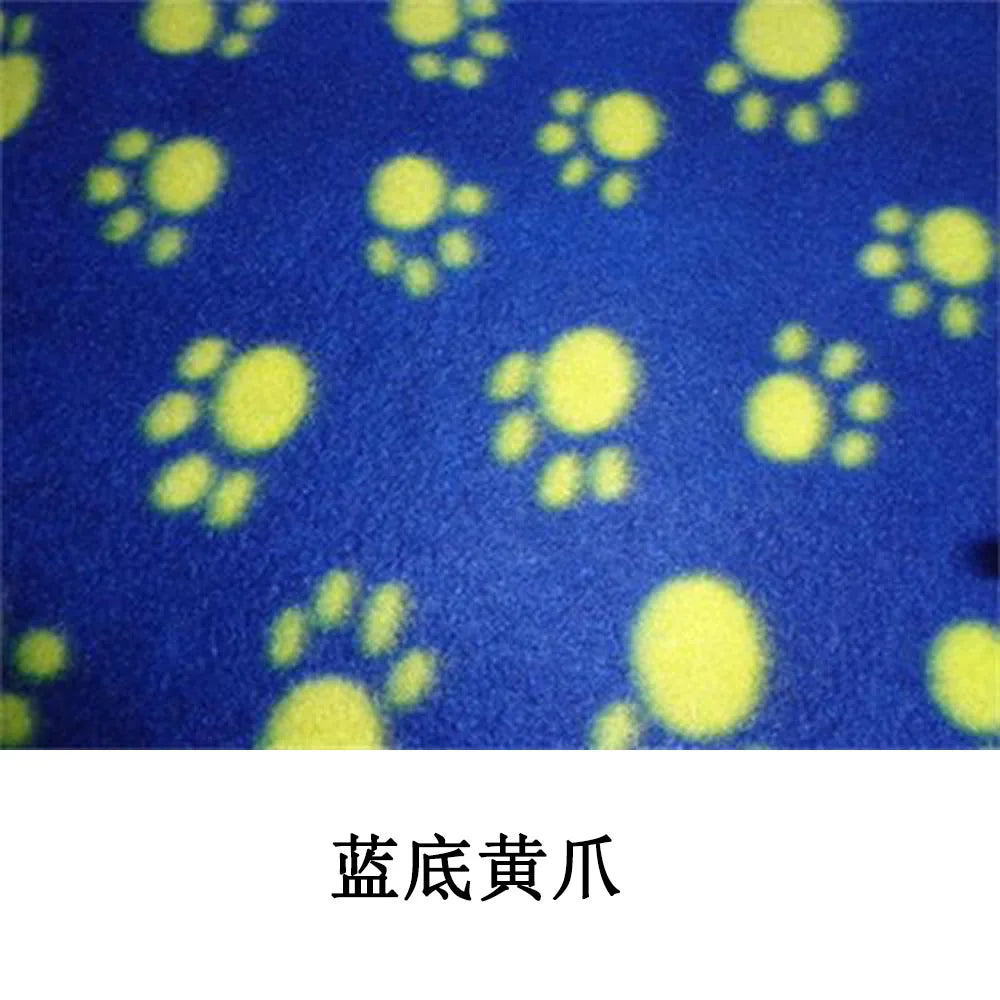 Soft Fleece Pet Blanket - Paw 10 / 60 x 70 cm