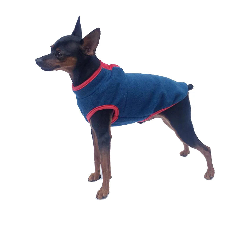 Soft Fleece Vest for Small Dogs and Cats