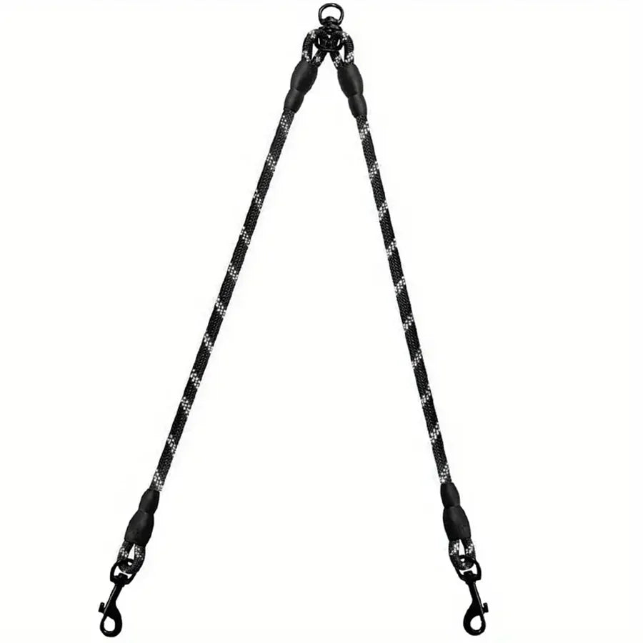 Double Lead Coupler for Two Dogs