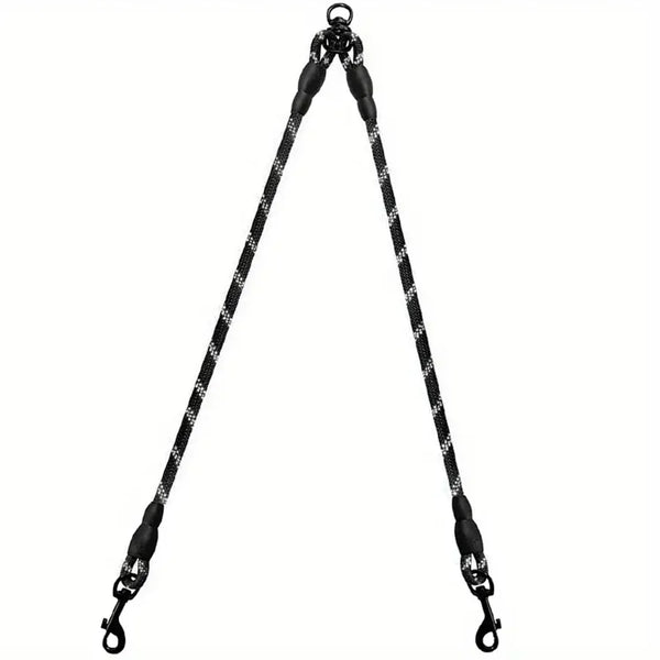 Double Lead Coupler for Two Dogs