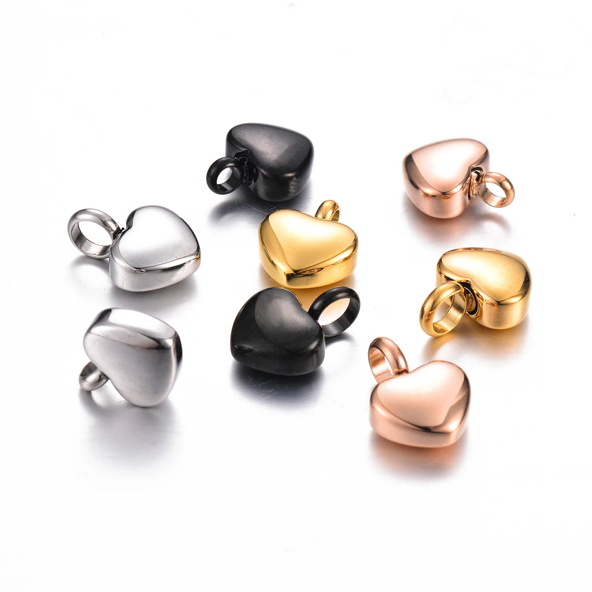 Small Heart & Paws Keepsake Urn Necklace