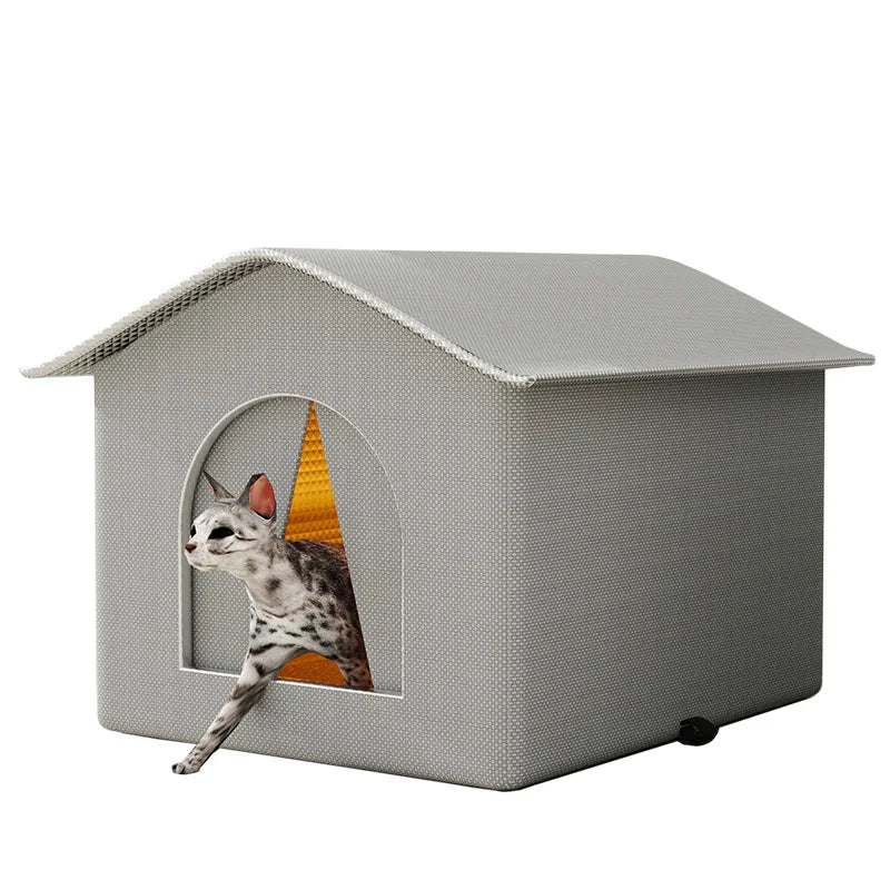 Insulated Outdoor Cat House