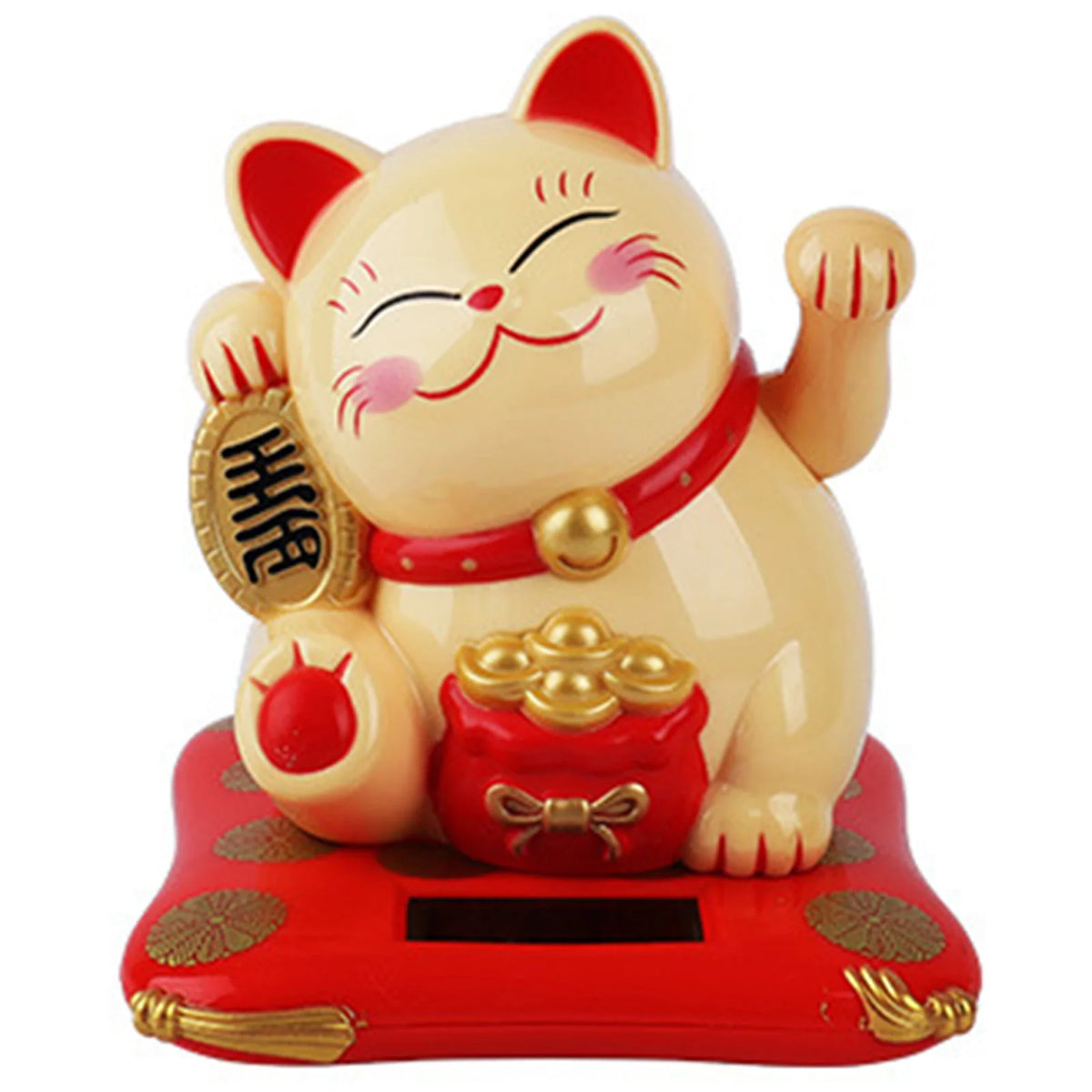 Solar Waving Lucky Cat