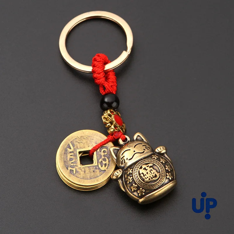 Lucky Cat Keyring