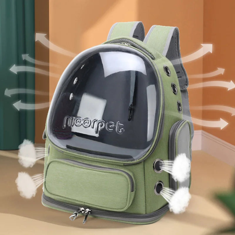 Bubble Window Cat Carrier Backpack