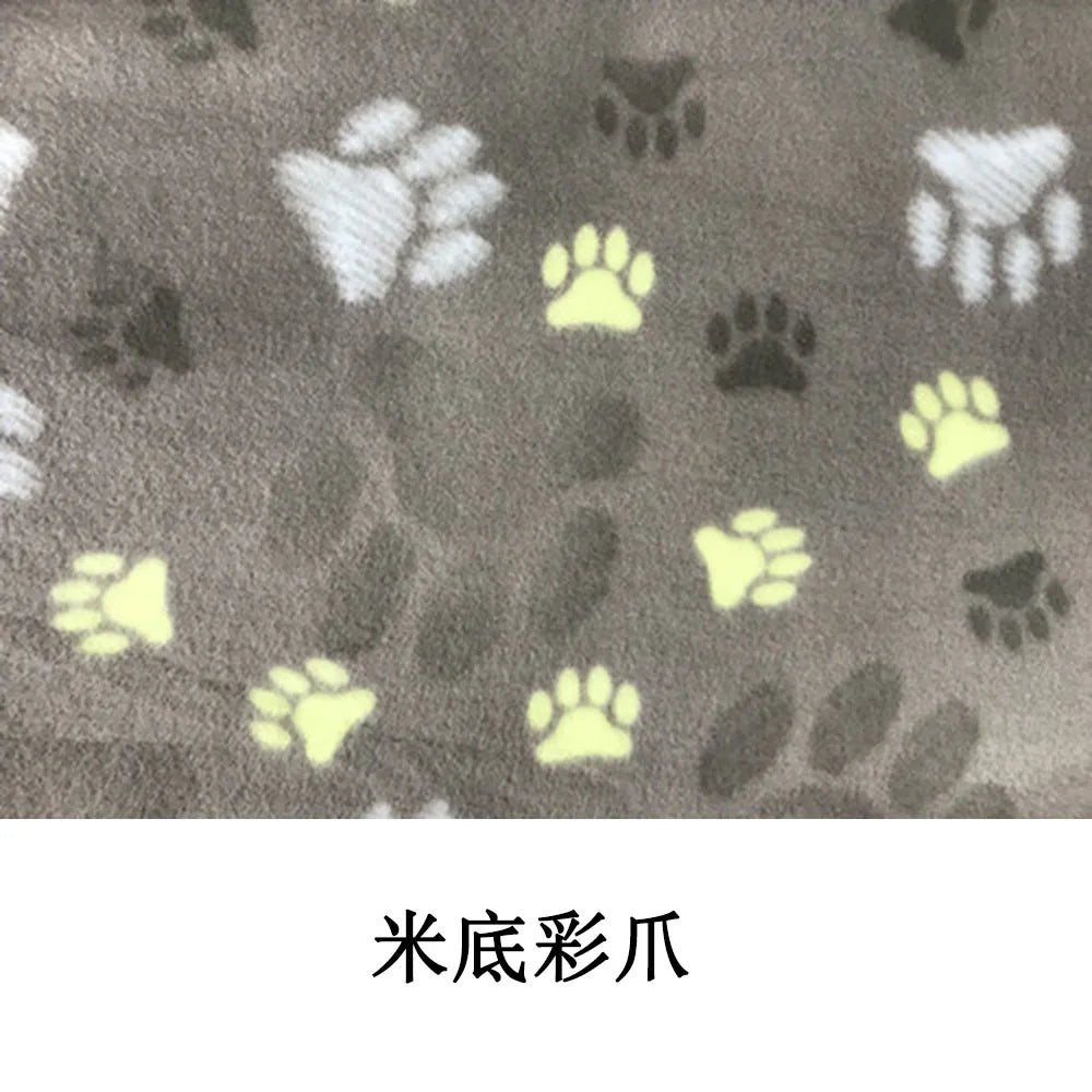 Soft Fleece Pet Blanket - Paw 13 / 60 x 70 cm