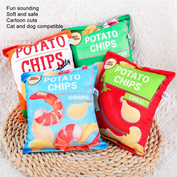 Crisp Packet Crinkle Dog Toy